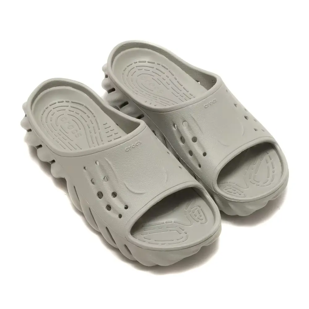 Dép Crocs Echo Slide ‘Elephant’ 208170-1LM - Ảnh 4