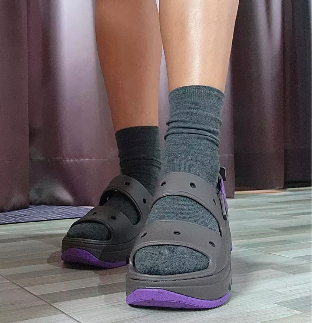 Alternative view of Dép Crocs Hiker Xscape Sandals ‘Espresso’ 208181-2A0