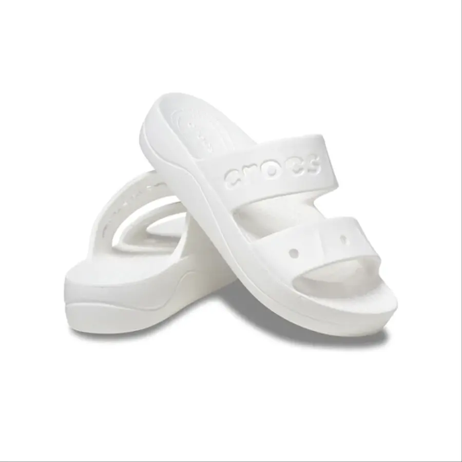 Alternative view of Dép Crocs Baya Platform ‘White’ 208188-100