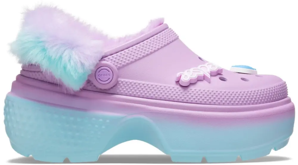 Dép Crocs x Aespa Stomp Lined Clog ‘Multi Color’ 208688-90H