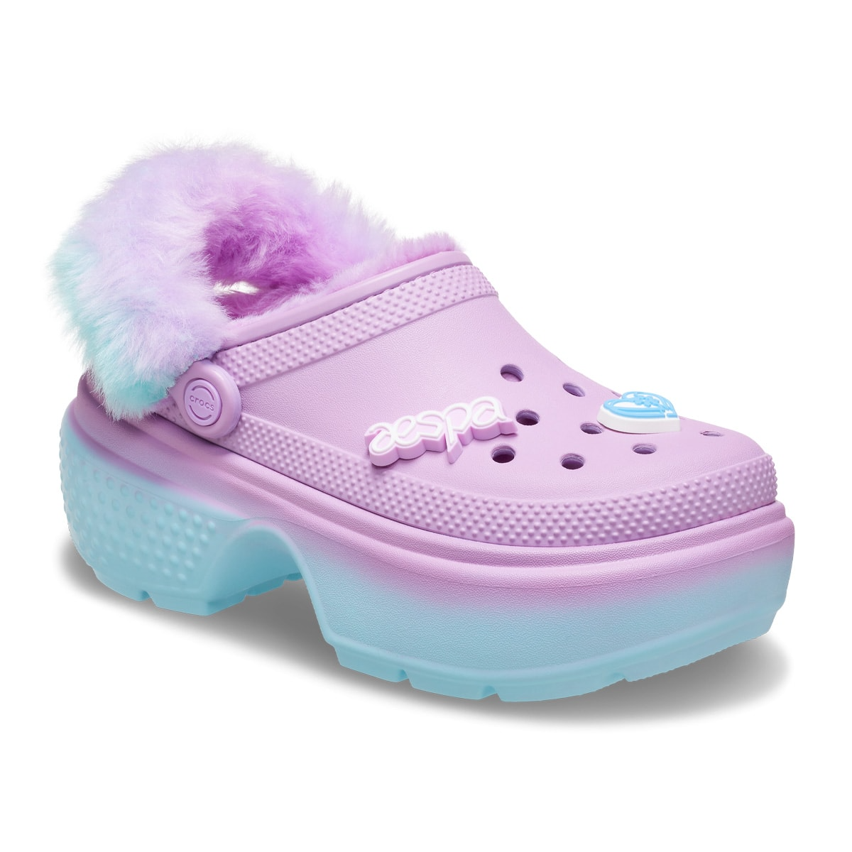 Dép Crocs x Aespa Stomp Lined Clog ‘Multi Color’ 208688-90H - Ảnh 5