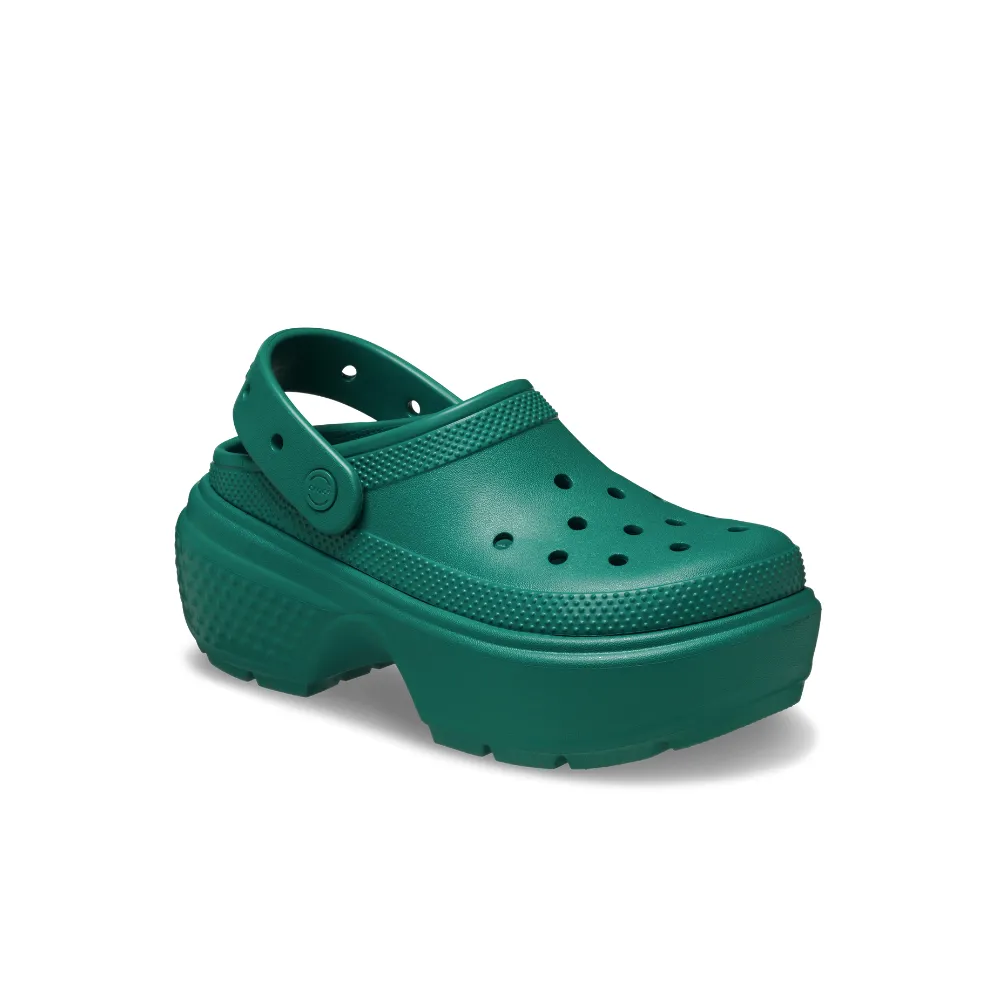 Dép Crocs Stomp Clog ‘Emerald’ 209347-302 - Ảnh 7