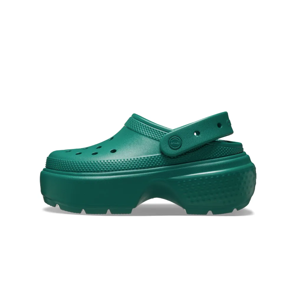 Dép Crocs Stomp Clog ‘Emerald’ 209347-302 - Ảnh 6