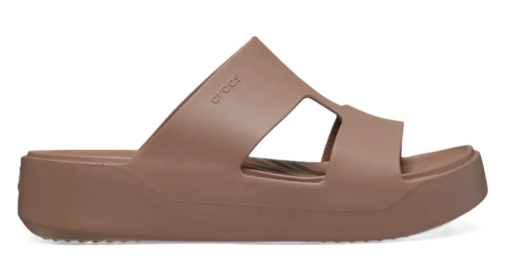 Dép Crocs Getaway Platform H-strap ‘Latte’ 209409-2Q9