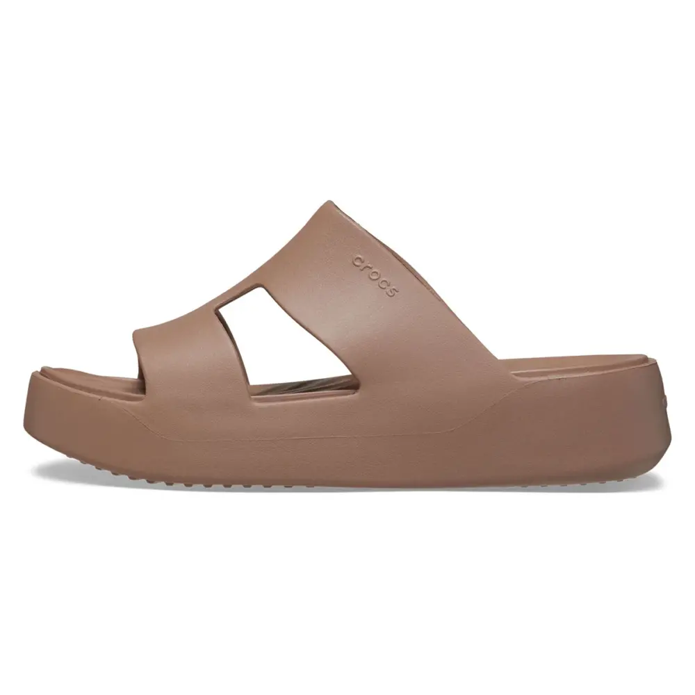 Dép Crocs Getaway Platform H-strap ‘Latte’ 209409-2Q9 - Ảnh 4