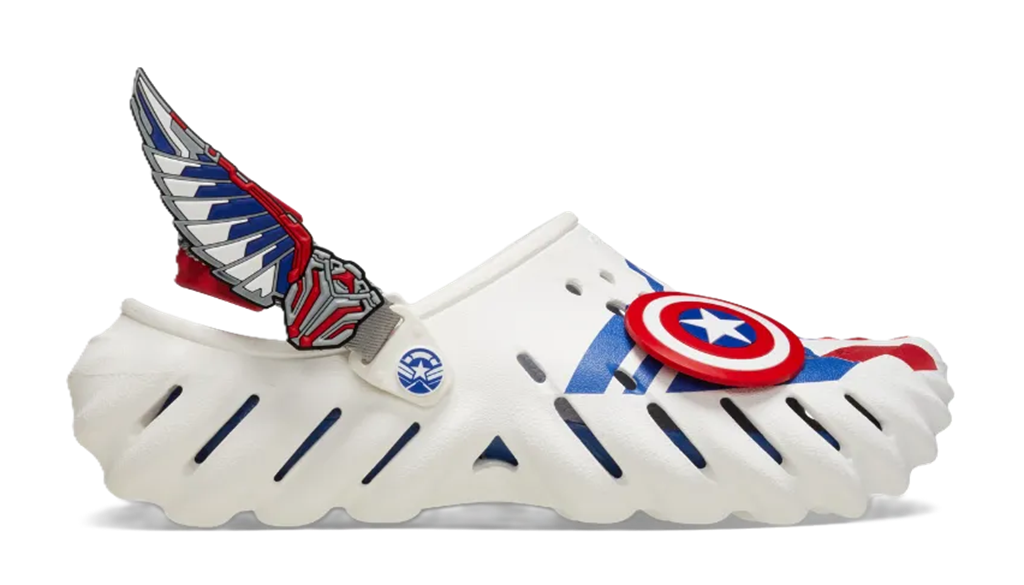 Dép Crocs Echo Clog x Marvel ‘Captain America’ 209478-100