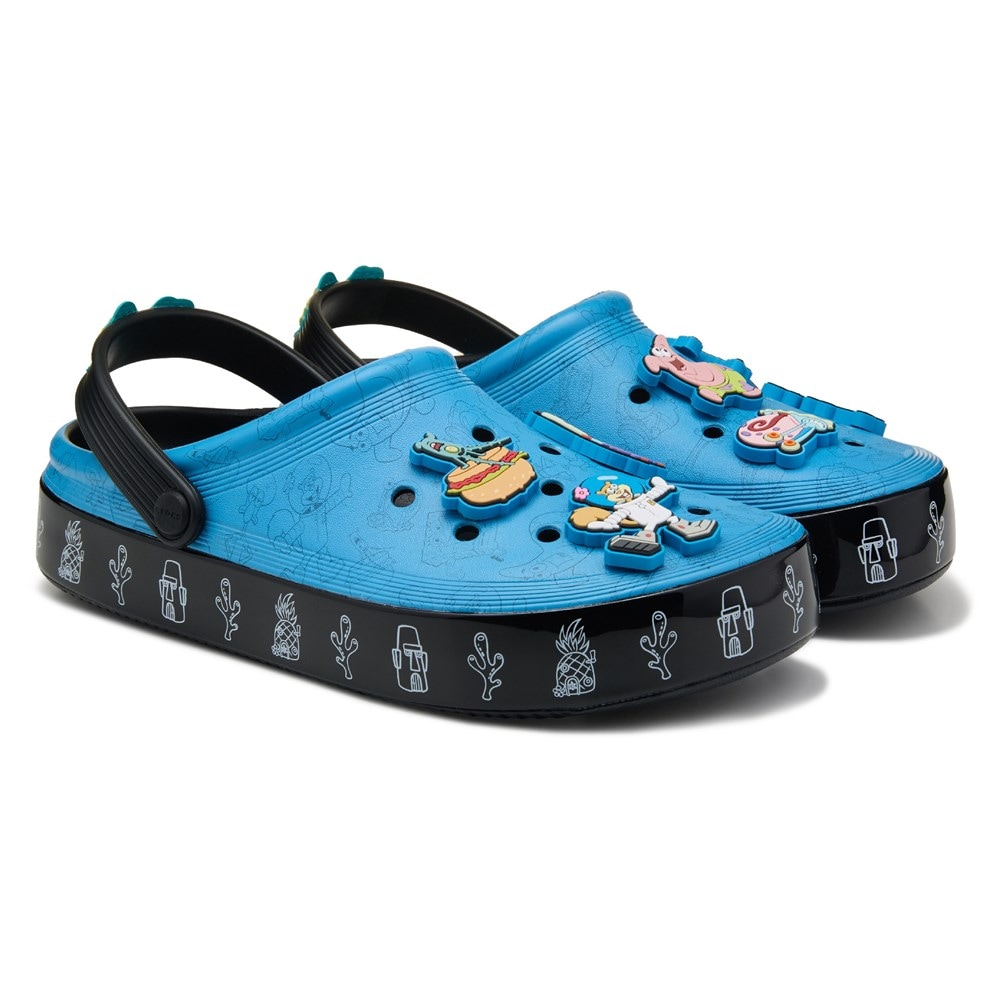 Alternative view of Dép Crocs Off Court Clog ‘SpongeBob SquarePants’ 209825-001