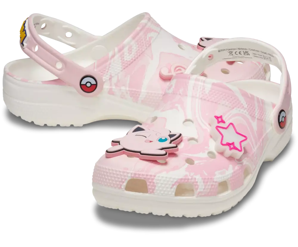 Dép Crocs Classic x Pokémon Clog ‘Jigglypuff’ 210243-90H - Ảnh 6
