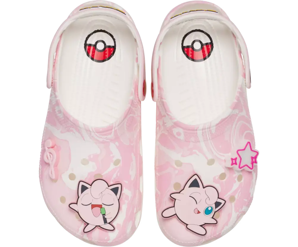 Dép Crocs Classic x Pokémon Clog ‘Jigglypuff’ 210243-90H - Ảnh 5