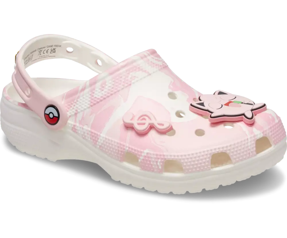 Dép Crocs Classic x Pokémon Clog ‘Jigglypuff’ 210243-90H - Ảnh 4