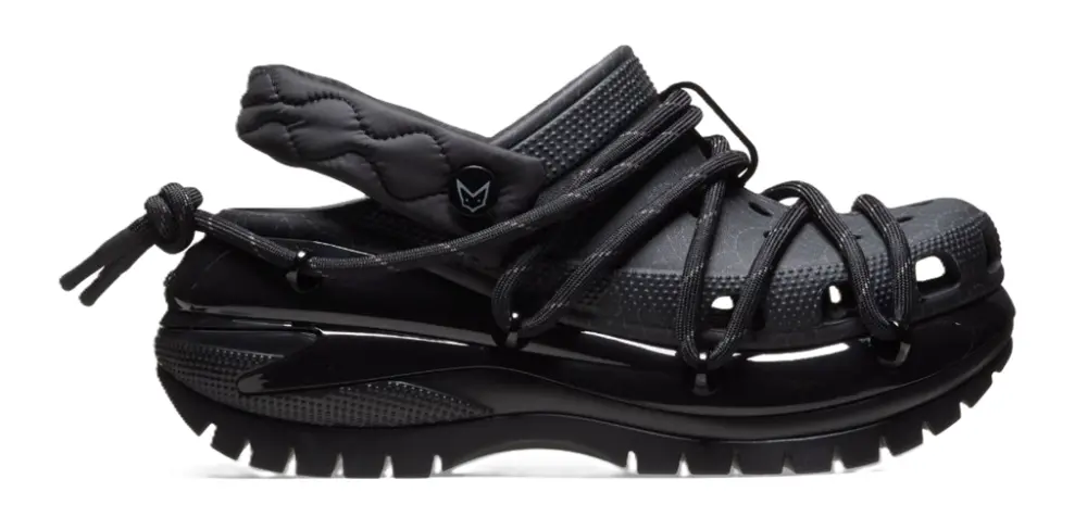 Dép Crocs Mega Crush x Rauw Alejandro Clog ‘Black’ 210486-001