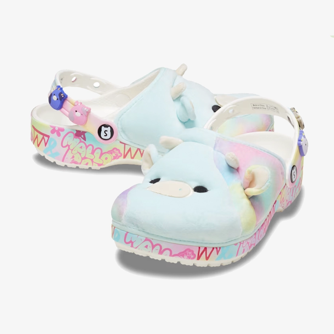 Dép Crocs Squishmallows Caedia Classic Clog ‘Multi’ 210852-90H - Ảnh 5