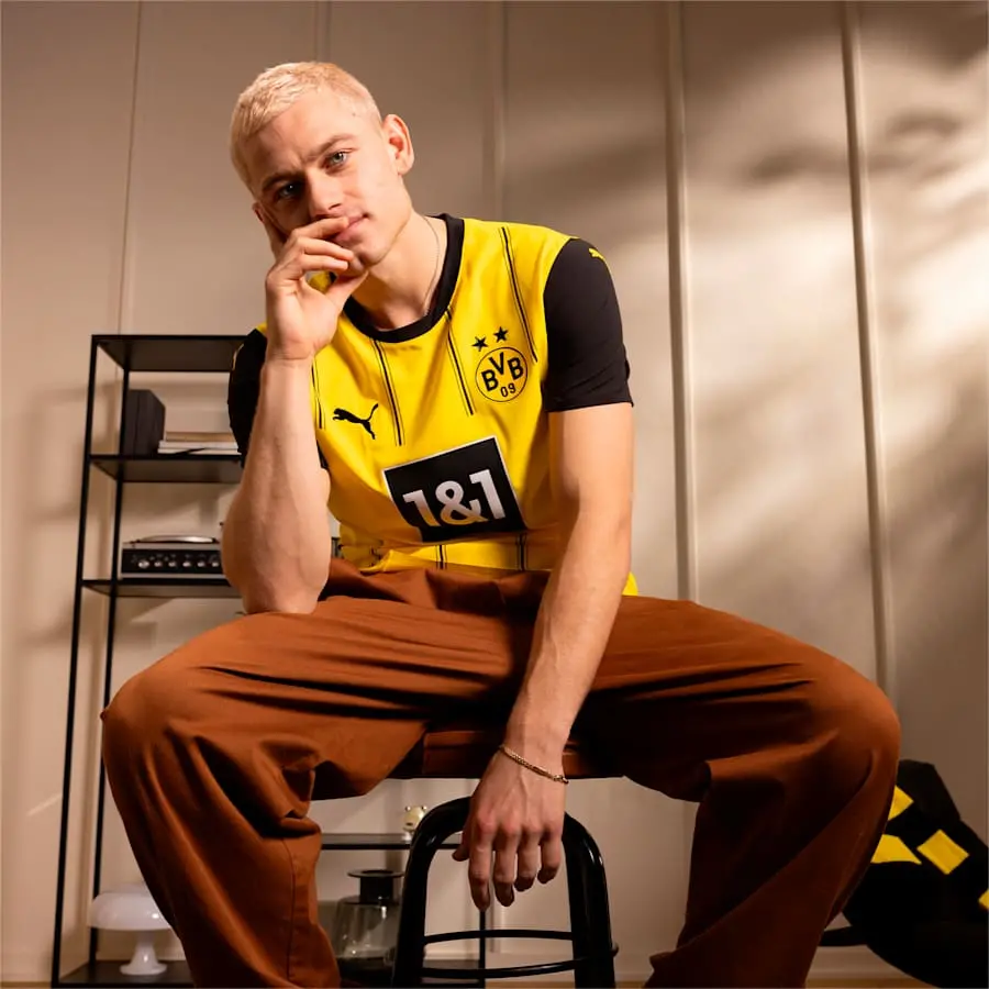 Áo Puma Borussia Dortmund 24/25 Home Jersey ‘Yellow’ 774946-01 - Ảnh 3