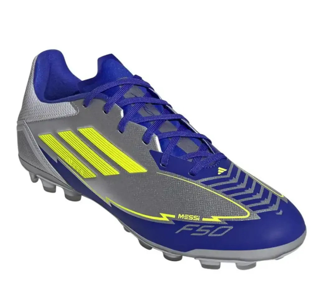 Giày Adidas F50 League Messi 2G/3G AG ‘Blue Grey’ JR8057 - Ảnh 4