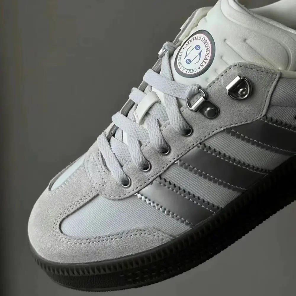 Giày Adidas Samba XLG ‘Off White Silver Metallic’ JP5667 - Ảnh 4