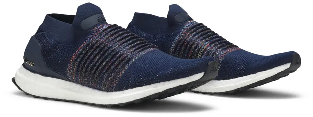 Alternative view of Giày Adidas Ultra Boost Laceless 'Collegiate Navy' CM8269