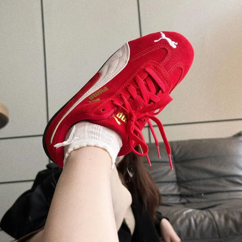 Alternative view of Giày Puma Speedcat OG Jr ‘Red White’ 401698-02