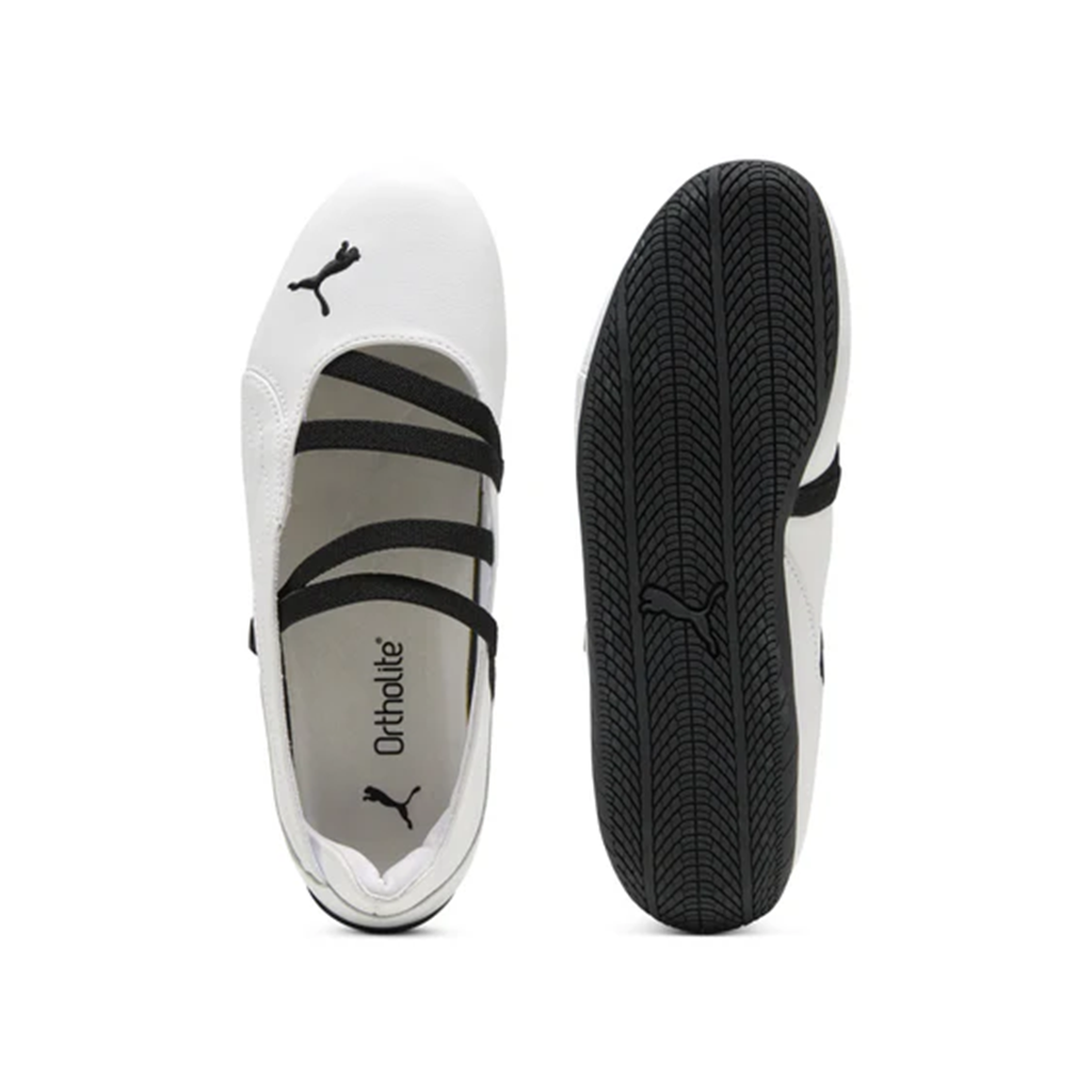 Giày Puma Speedcat Ballet Leather ‘White Black’ 403587-01 - Ảnh 5