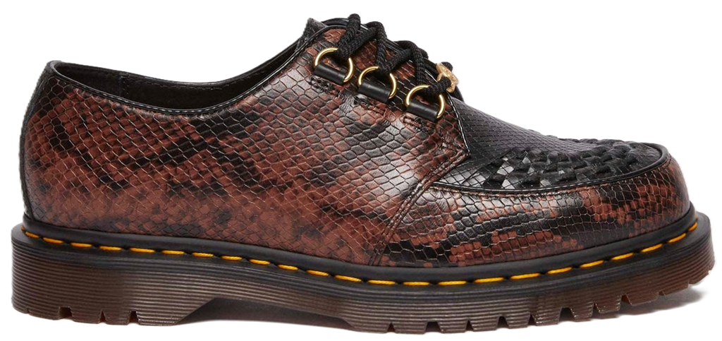 Giày Dr.Martens Ramsey Year Of The Snake Smooth Leather ‘Black Brown’ 40573001