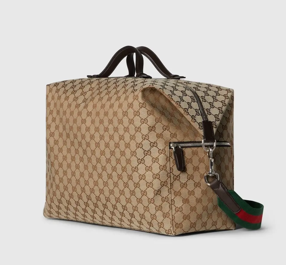 Túi Gucci Medium GG Duffle Bag ‘Beige’ 821668-FAEHA-9794 - Ảnh 3
