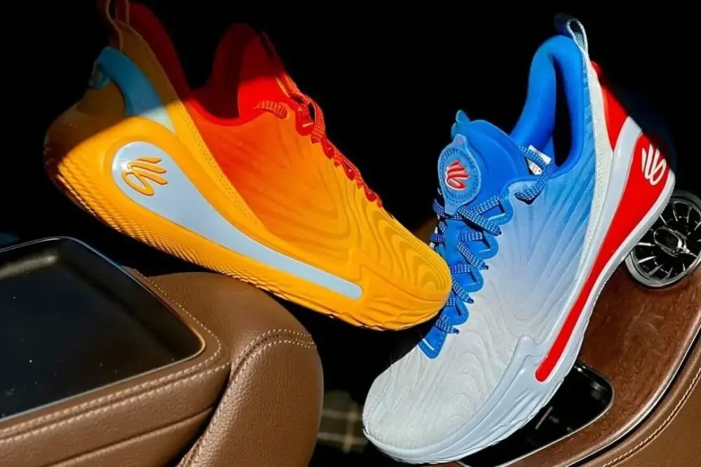 Giày Under Armour Curry Flow 12 ‘What The Bay’ 6006146-453 - Ảnh 8