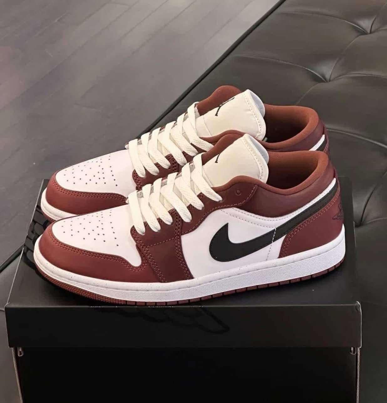 Nike Air Jordan 1 Low SE GS ‘Dark Pony’ HF3188-102 - Ảnh 5