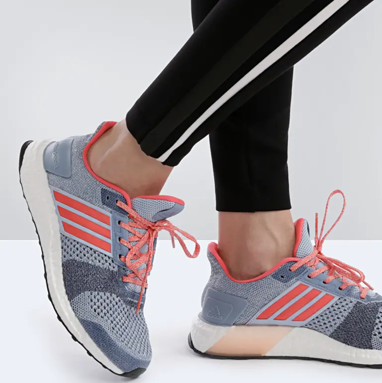 Alternative view of Giày Adidas Wmns UltraBoost ‘Blue Haze Coral’ BA7835