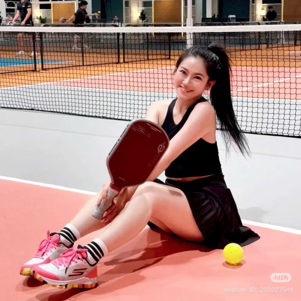 Giày Skechers Viper Court Pro ‘White Pink Black’ 246069C-WMLT - Ảnh 6