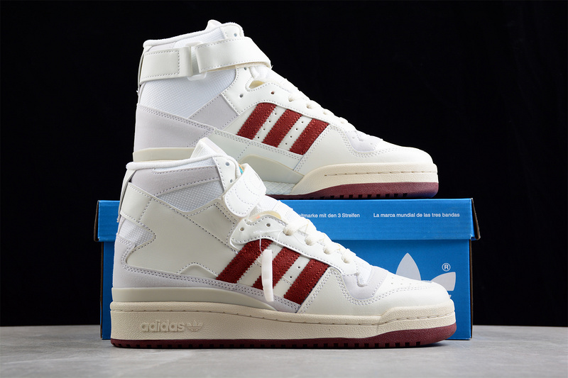Giày Adidas Forum Hi ‘Packer White Maroon’ GX1520 - Ảnh 3