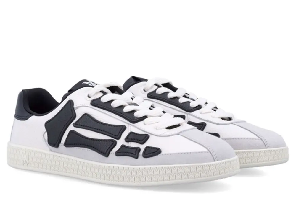 Giày Amiri Pacific Bones ‘White Black’ AMFOSR1126-1 - Ảnh 3