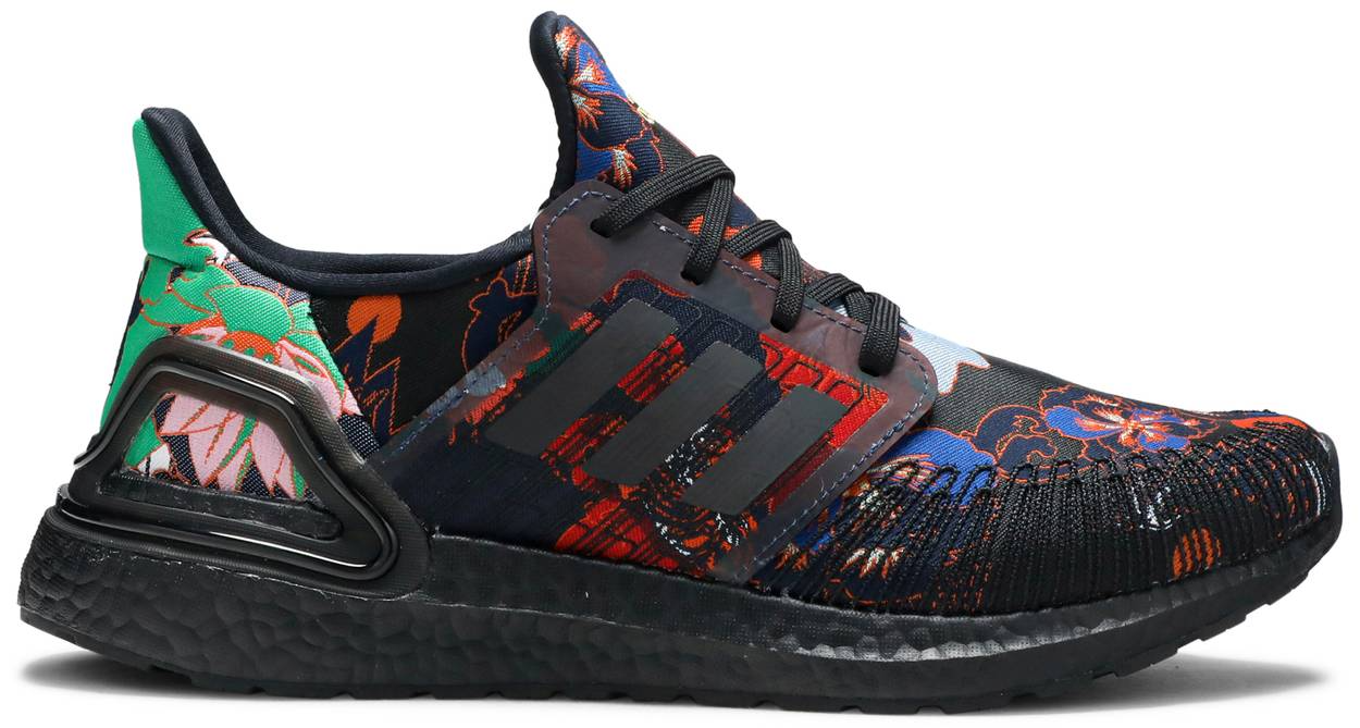 Giày Adidas Ultraboost 20 ‘Core Black Royal’ FX3602