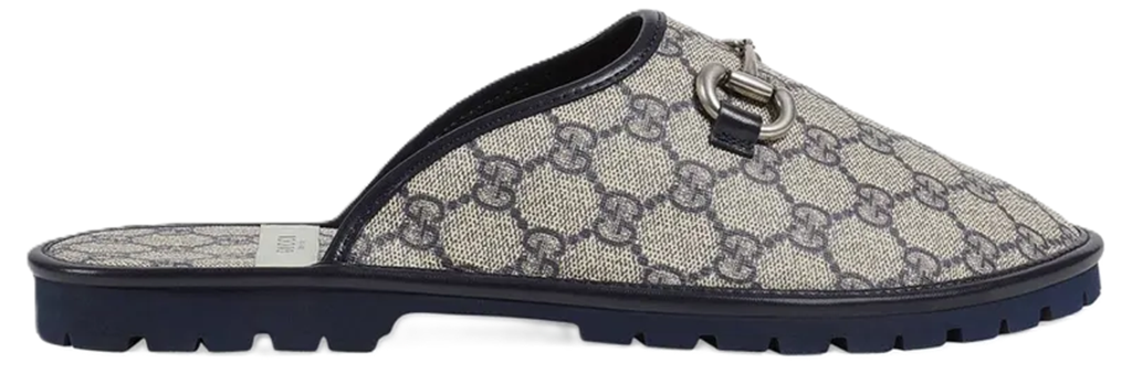 Dép Gucci GG Slipper Horsebit ‘Beige Blue’ 694249-96G60-4073