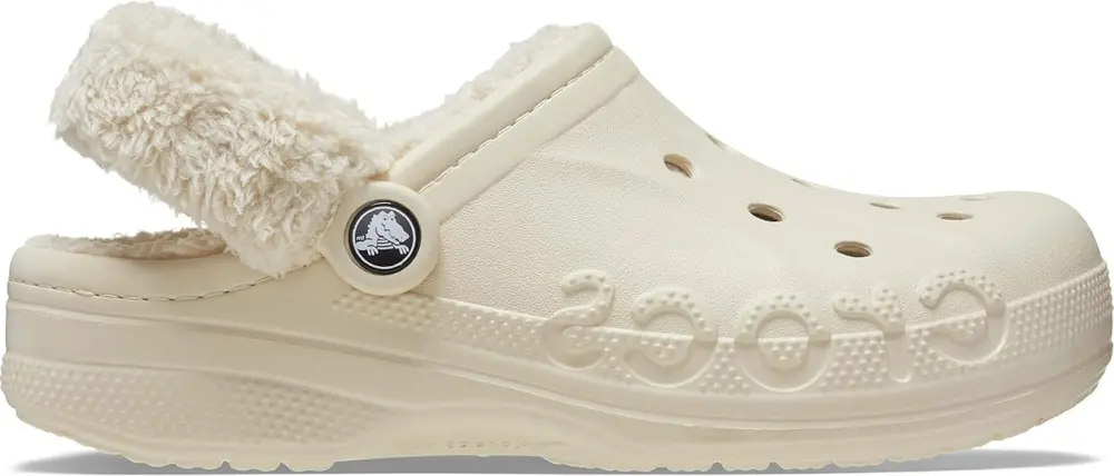 Dép Crocs Baya Lined Strap Clog ‘Cream’ 206633-11S