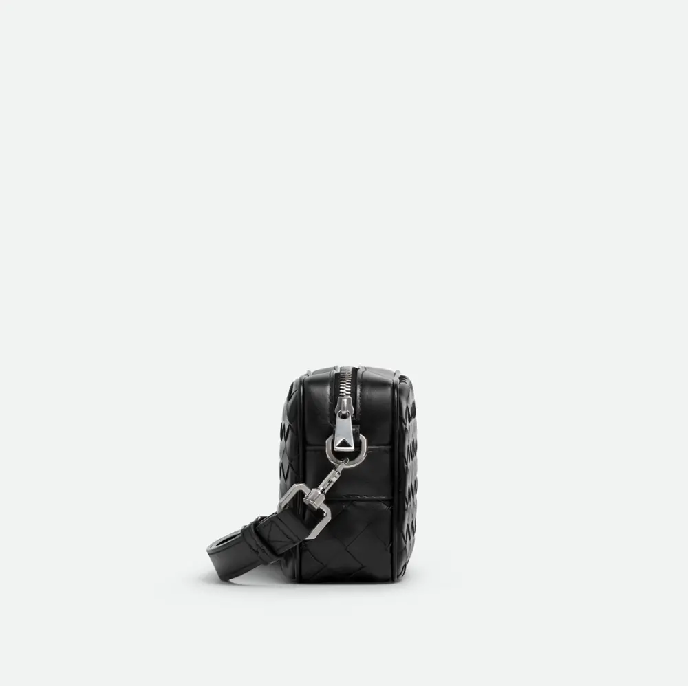 Túi Bottega Veneta Mini Intrecciato Camera Bag ‘Black’ 765911V2HL18803 - Ảnh 4