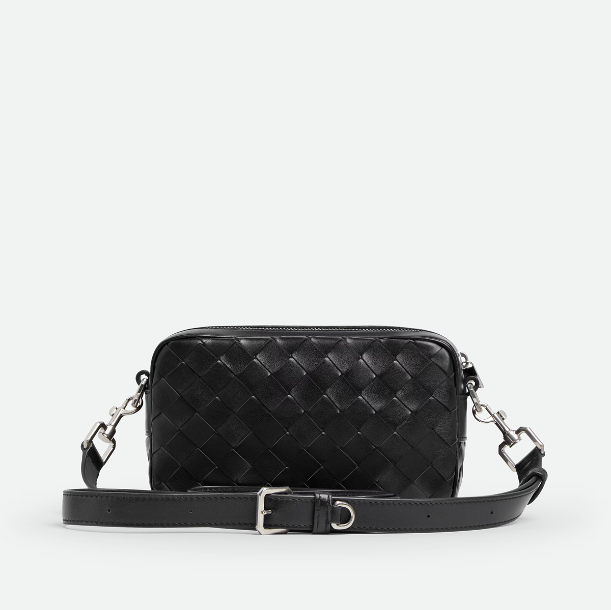 Túi Bottega Veneta Mini Intrecciato Camera Bag ‘Black’ 765911V2HL18803 - Ảnh 3