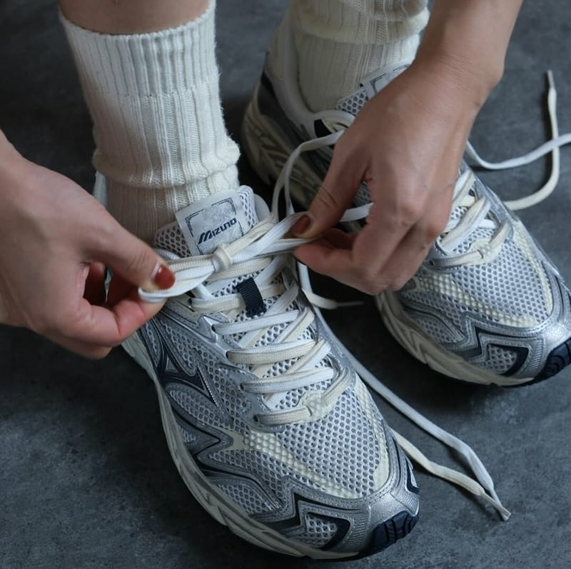 Giày Mizuno Adventure V2 ‘Dust Cream Silver’ D1GH250304 - Ảnh 4