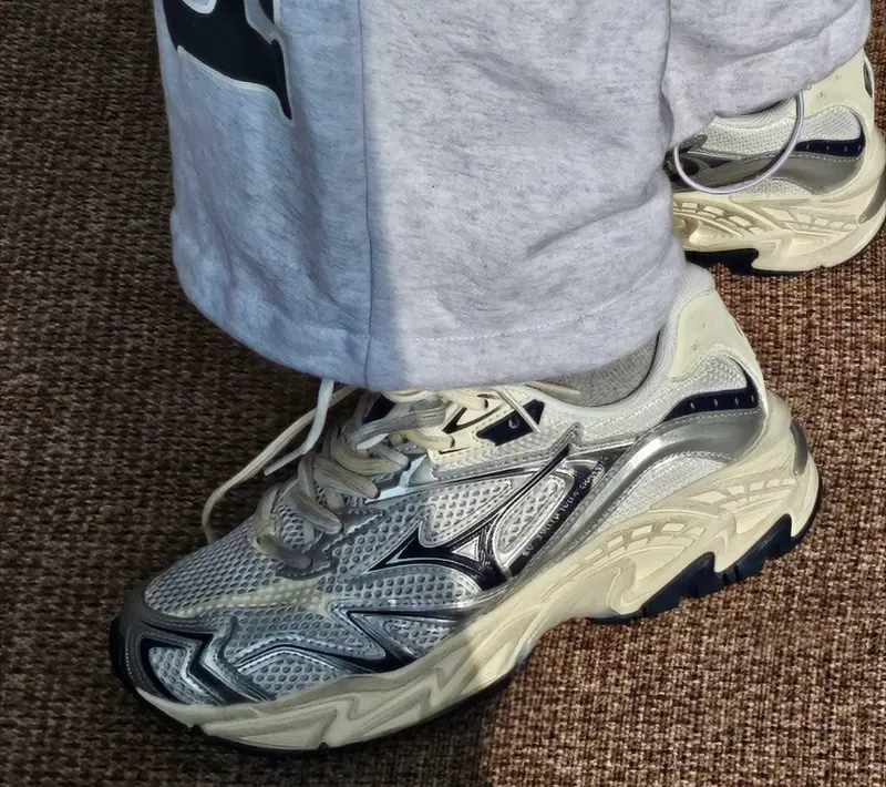 Giày Mizuno Adventure V2 ‘Dust Cream Silver’ D1GH250304 - Ảnh 5