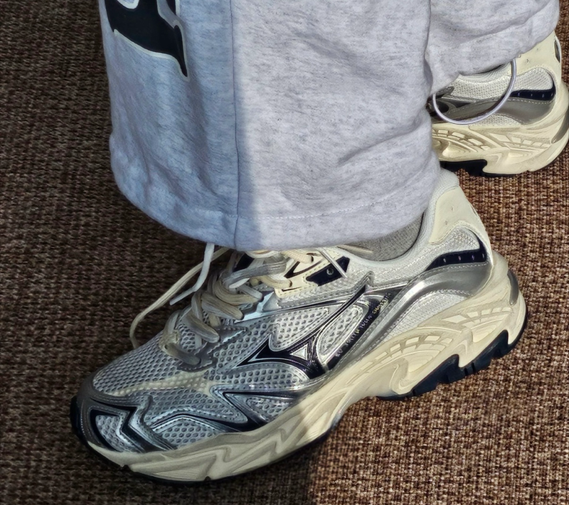 Giày Mizuno Adventure V2 ‘Dust Cream Silver’ D1GH250304 - Ảnh 5