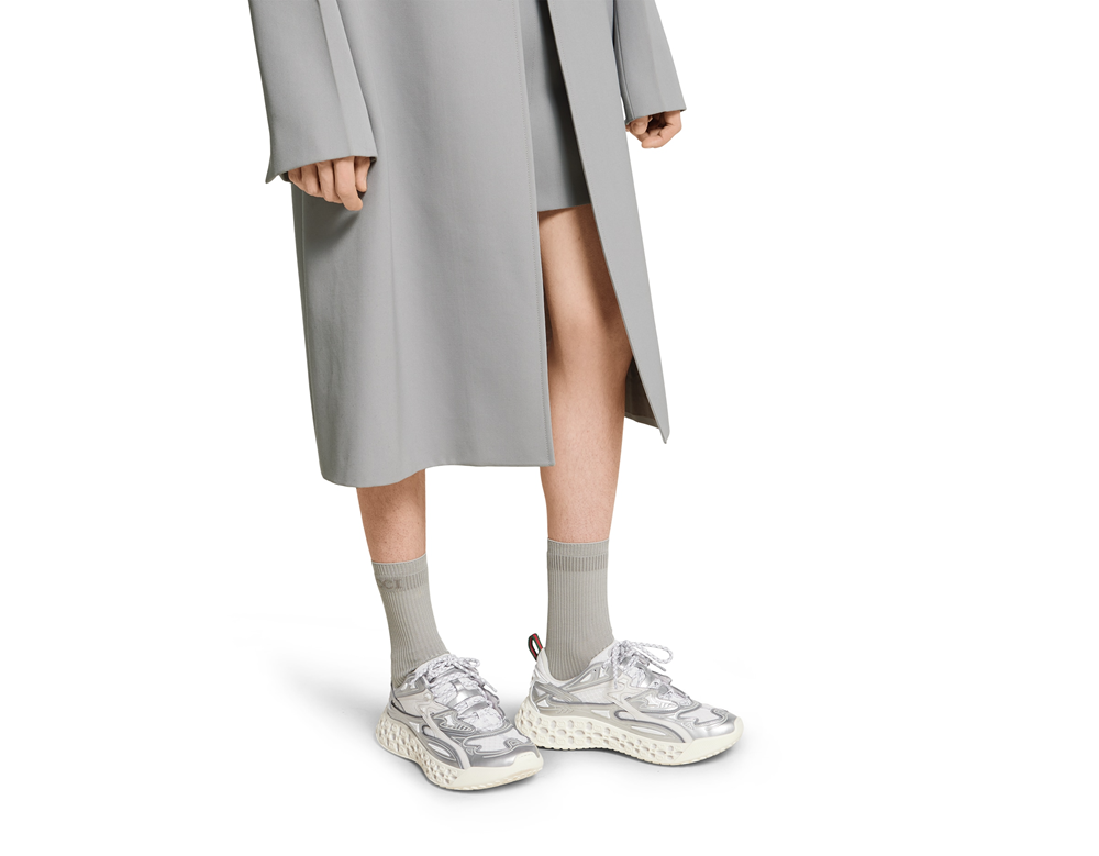 Alternative view of Giày Gucci Cub3d Trainer ‘Grey White’ 819709-FAEIV-8149