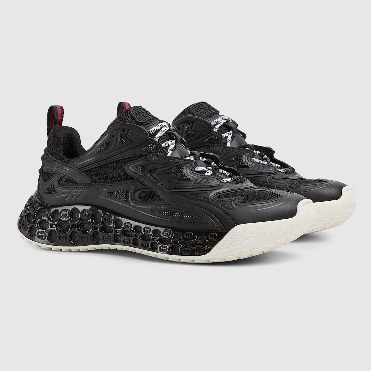 Giày Gucci Cub3d Sneaker ‘Black’ 819709-FAEIW-1064 - Ảnh 3