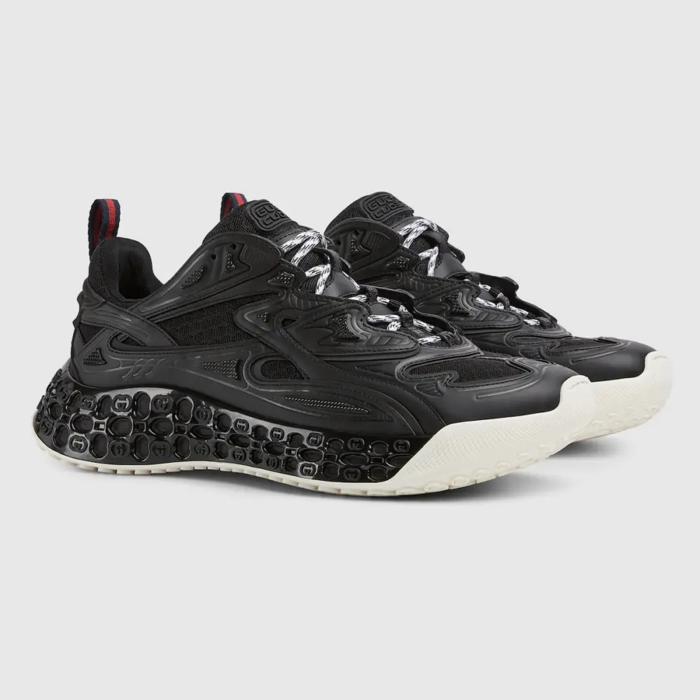 Giày Gucci Cub3d Sneaker ‘Black’ 819709-FAEIW-1064 - Ảnh 3