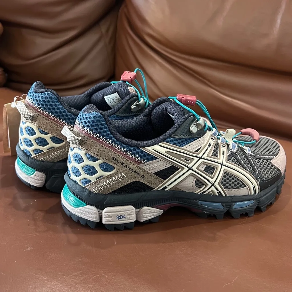 Giày Asics Gel-Kahana 8 FL ‘Green Beige’ 1012B634-021 - Ảnh 7