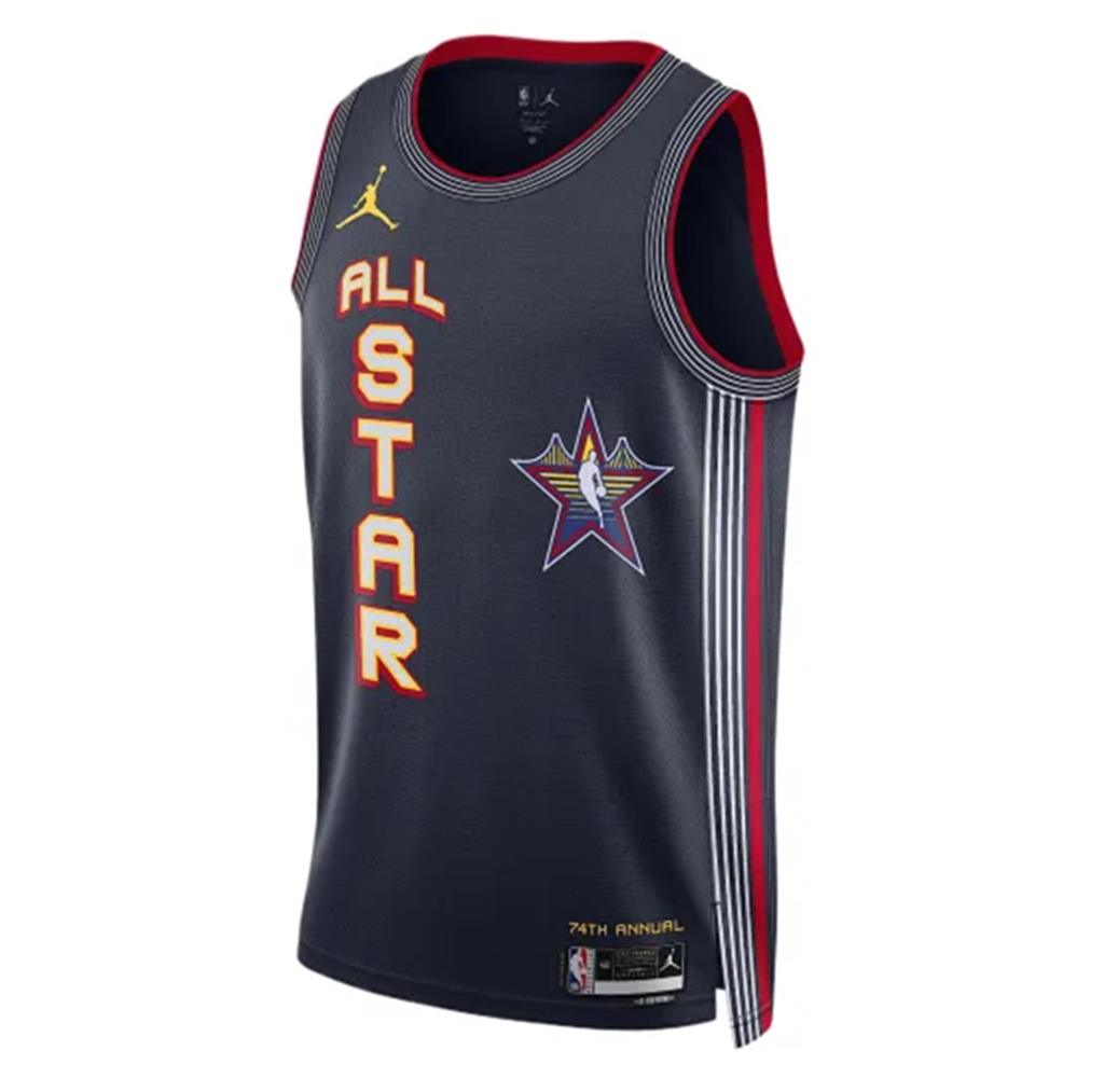Áo Nike All Star Weekend Swingman Team 2 B25 'Navy Jersey' FZ6807-419