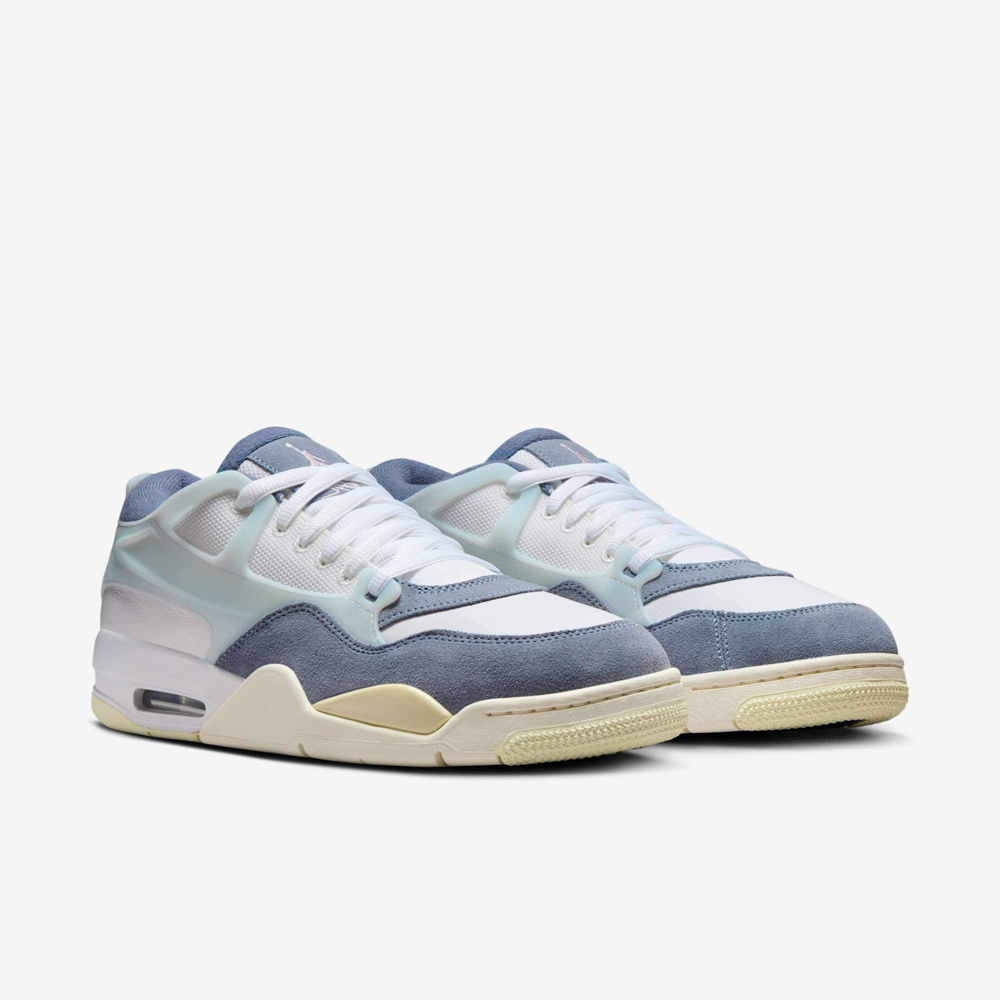 Giày Nike Air Jordan 4 RM GS ‘Diffused Blue Ashen Slate’ FQ7938-101 - Ảnh 4