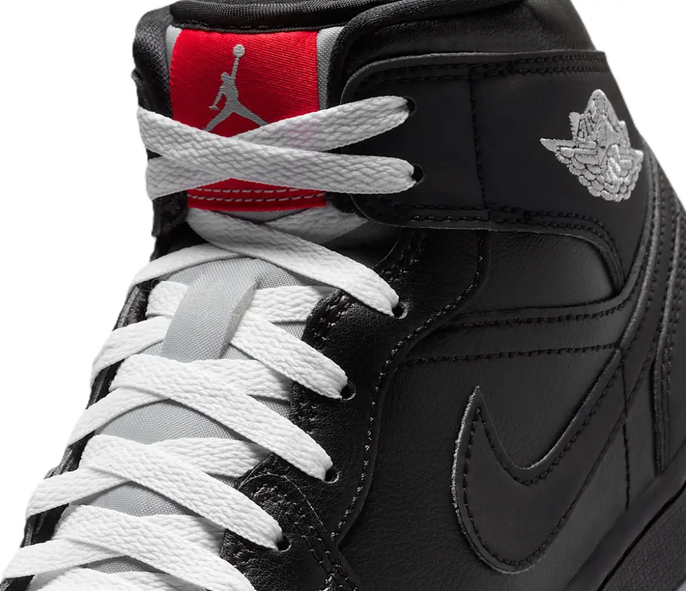 Giày Nike Air Jordan 1 Mid SE ‘Black Metallic Reimagined’ HV5177-010 - Ảnh 5