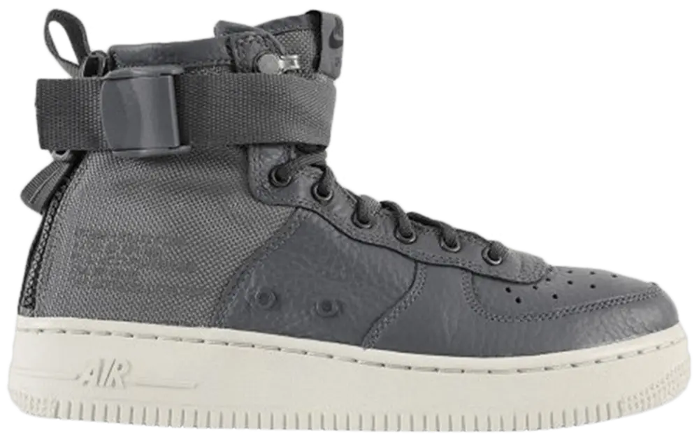 Giày Nike SF Air Force 1 Mid GS ‘Dark Grey Bone’ AJ0424-002