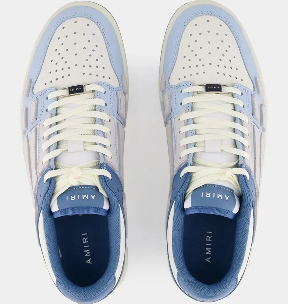 Giày Amiri Skel Top Low 'Blue White' AMFOSR1031-449 - Ảnh 3