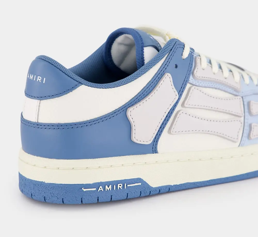 Giày Amiri Skel Top Low 'Blue White' AMFOSR1031-449 - Ảnh 4