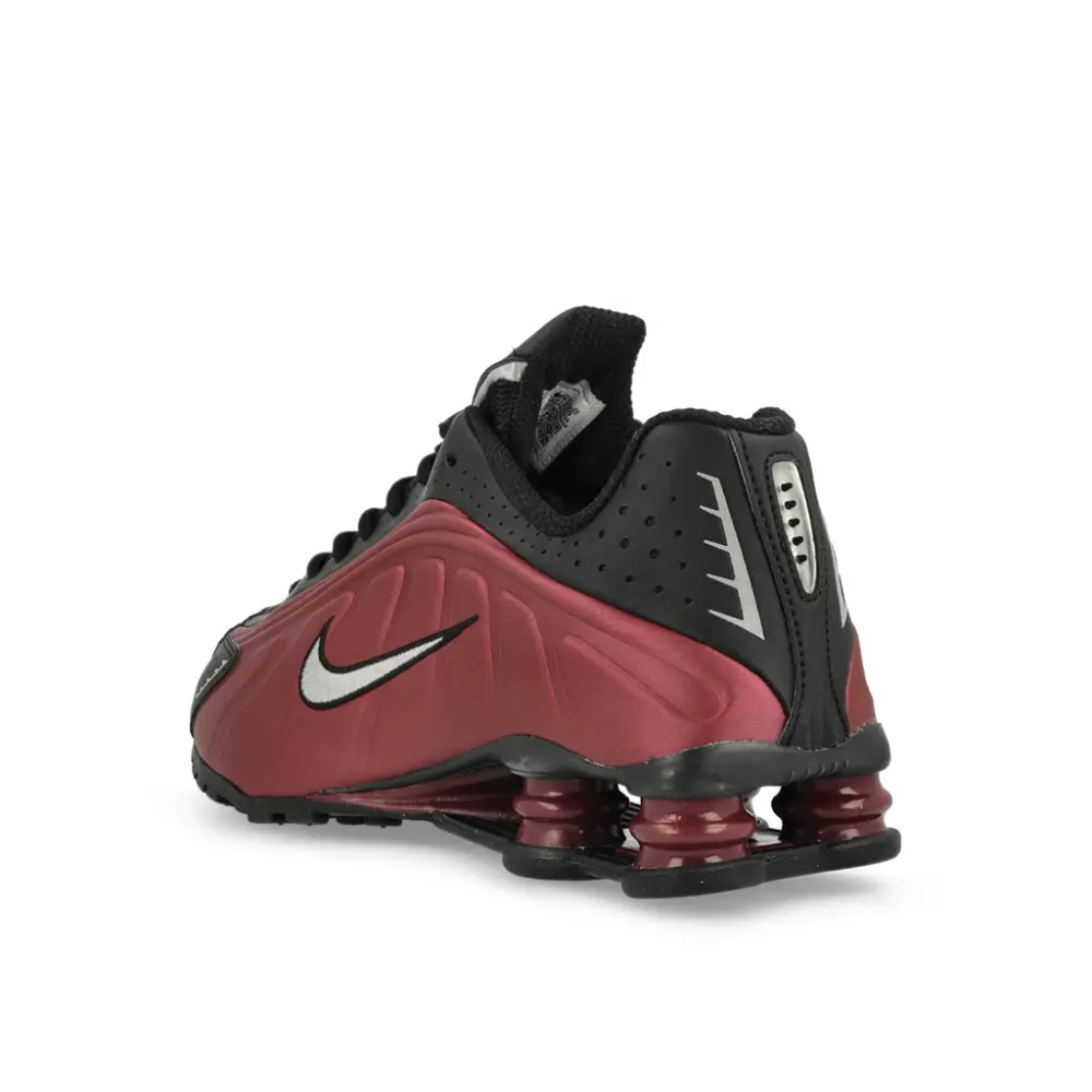 Giày Nike Shox R4 ‘Black Team Red’ AR3565-009 - Ảnh 6