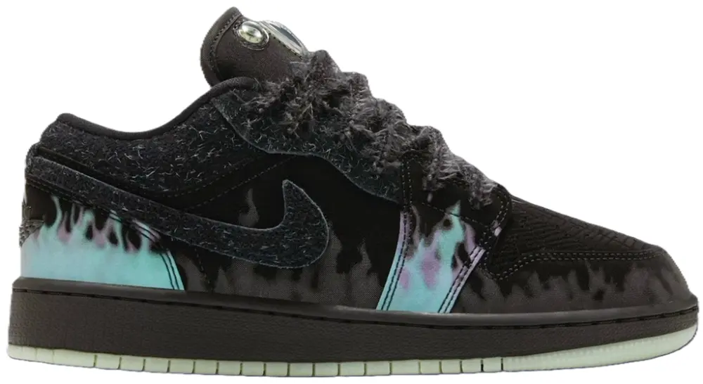 Giày Nike Air Jordan 1 Low GS ‘Halloween Fortune Fly’ HQ3442-001